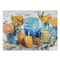 LED Flickering Candles & Flowers Canvas Wall Art